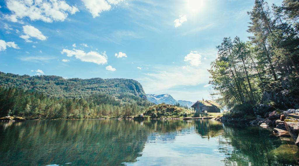 Вилла Strandbu Viksdalen Экстерьер фото