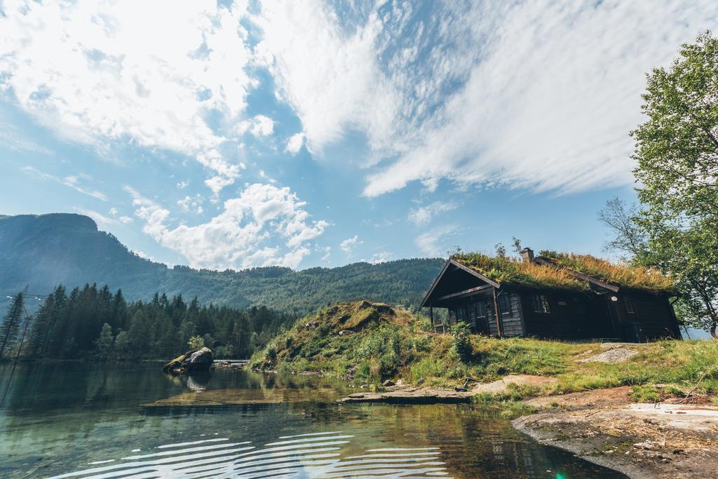 Вилла Strandbu Viksdalen Экстерьер фото